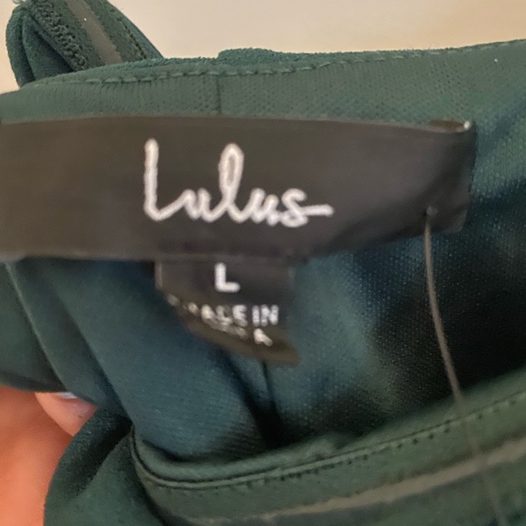 Lulu's Teal Maxi Dress - Picture 7 of 9